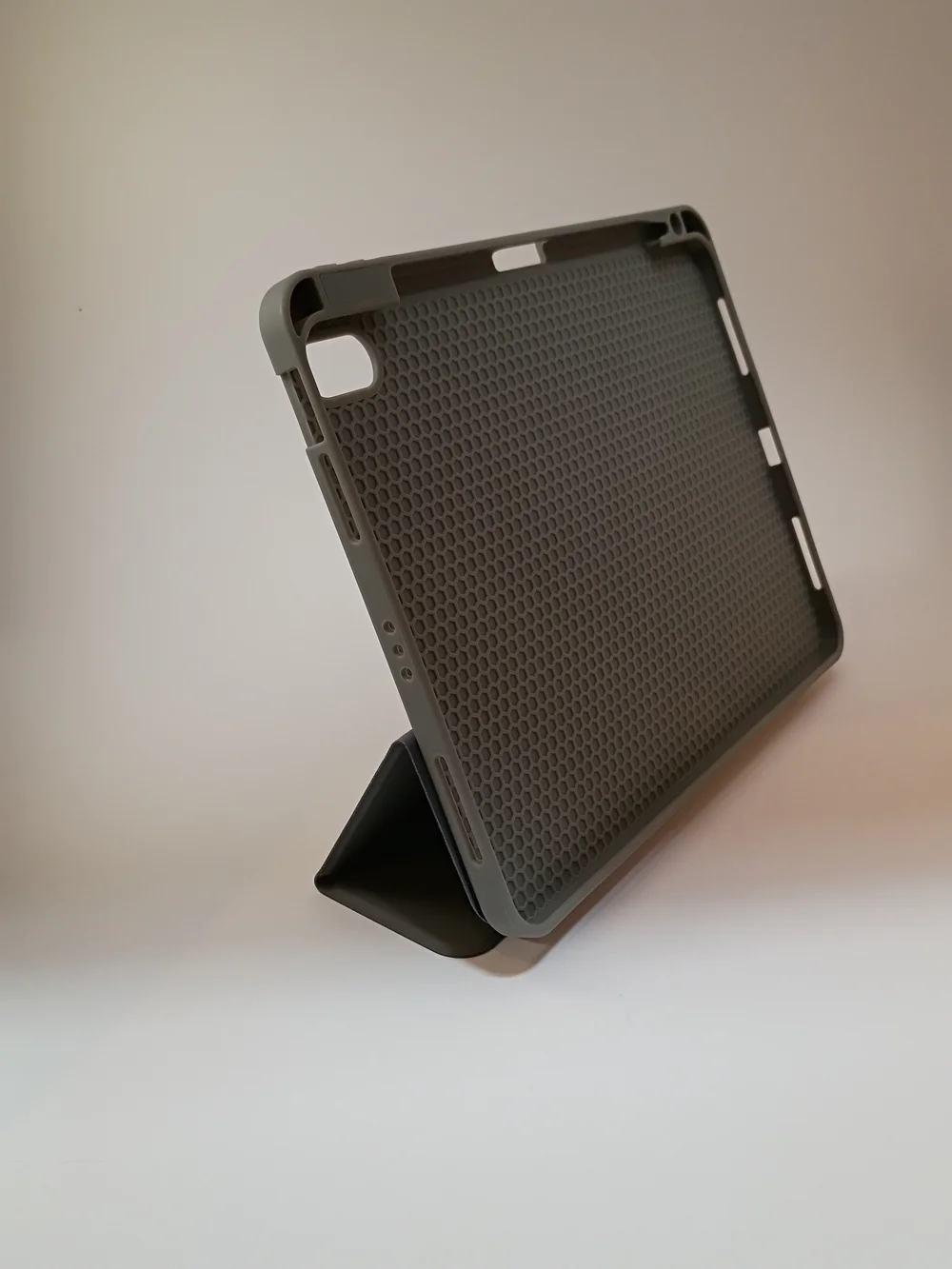 Gray iPad Air 4th Generation Case with Tri-Fold Stand